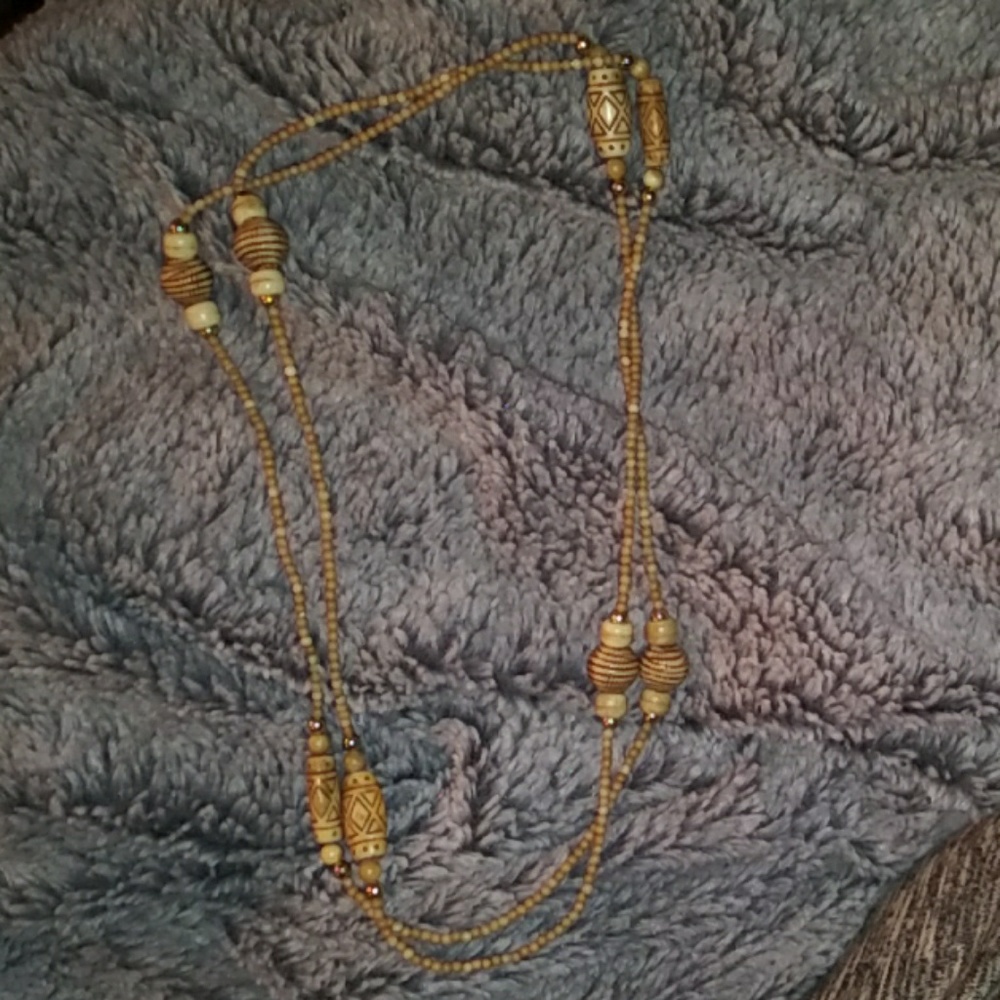 Handmade beaded necklace